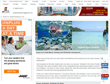 Tablet Screenshot of andamanbeacon.com